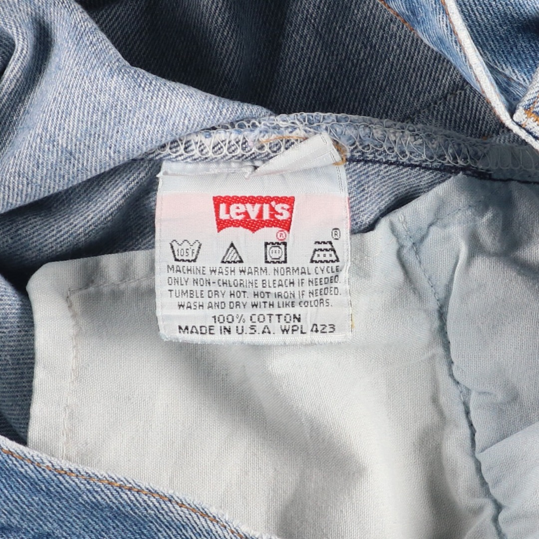 Levi's(リーバイス)の古着 90年代 リーバイス Levi's 501 ストレートデニムパンツ USA製 メンズw31 ヴィンテージ /eaa415161 メンズのパンツ(デニム/ジーンズ)の商品写真