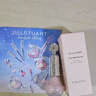 ジルスチュアート(JILLSTUART)のジルスチュアート カラーベース&トップコート 114 オパールミルキーウェイ限定(ネイルトップコート/ベースコート)