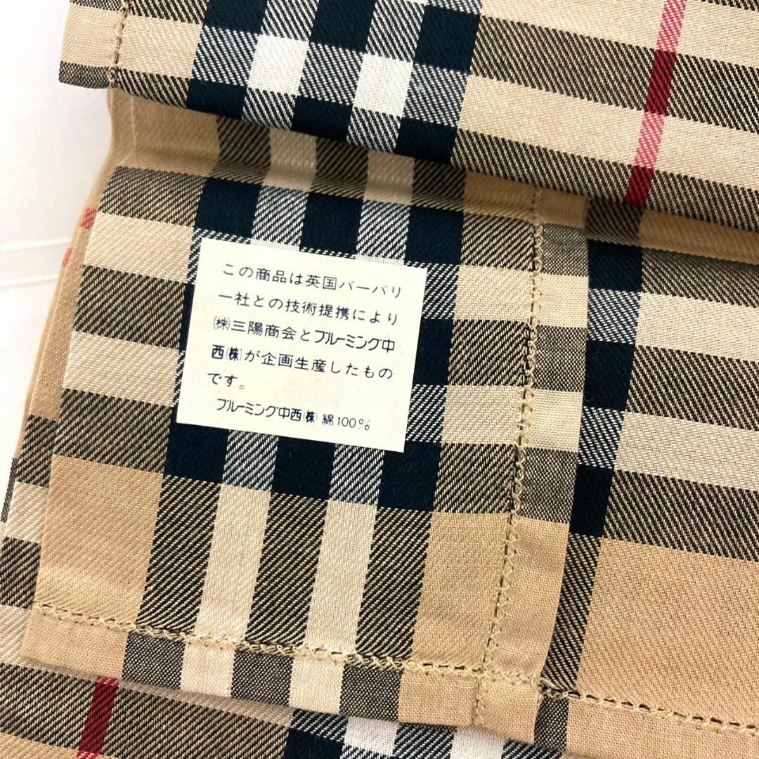 BURBERRY(バーバリー)のBURBERRY　バーバリー　ハンカチ　(未使用） メンズのファッション小物(ハンカチ/ポケットチーフ)の商品写真