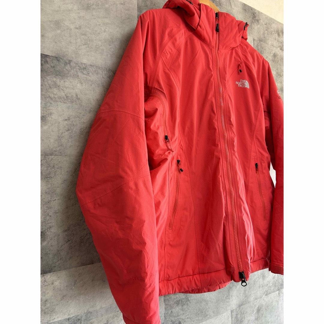 THE NORTH FACE(ザノースフェイス)のノースフェイス　ピンクカラー　フード付きブルゾン　レディース　サイズL レディースのジャケット/アウター(ブルゾン)の商品写真