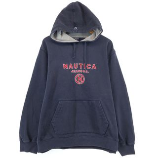 ノーティカ(NAUTICA)の古着 ノーティカ NAUTICA JEANS COMPANY スウェットプルオーバーパーカー メンズXXL /eaa389476(スウェット)