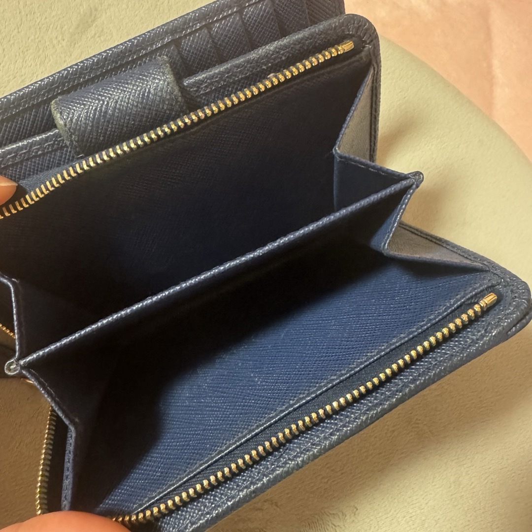 PRADA(プラダ)のPRADA ミニ財布 青 BULL プラダ レディースのファッション小物(財布)の商品写真