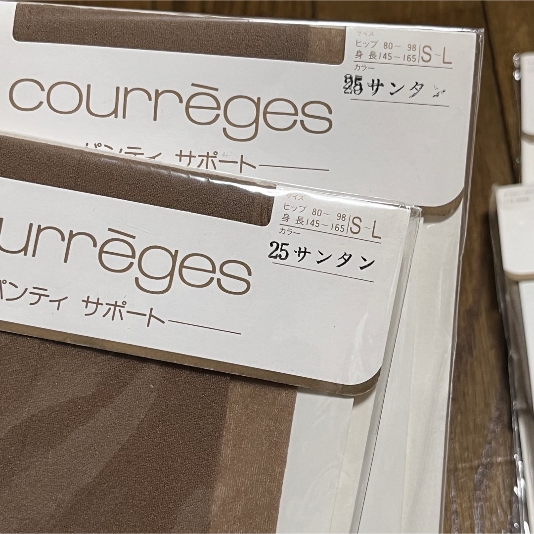 Courreges(クレージュ)のcourreges クレージュ パンティサポート S〜L 6点 レディースのレッグウェア(タイツ/ストッキング)の商品写真