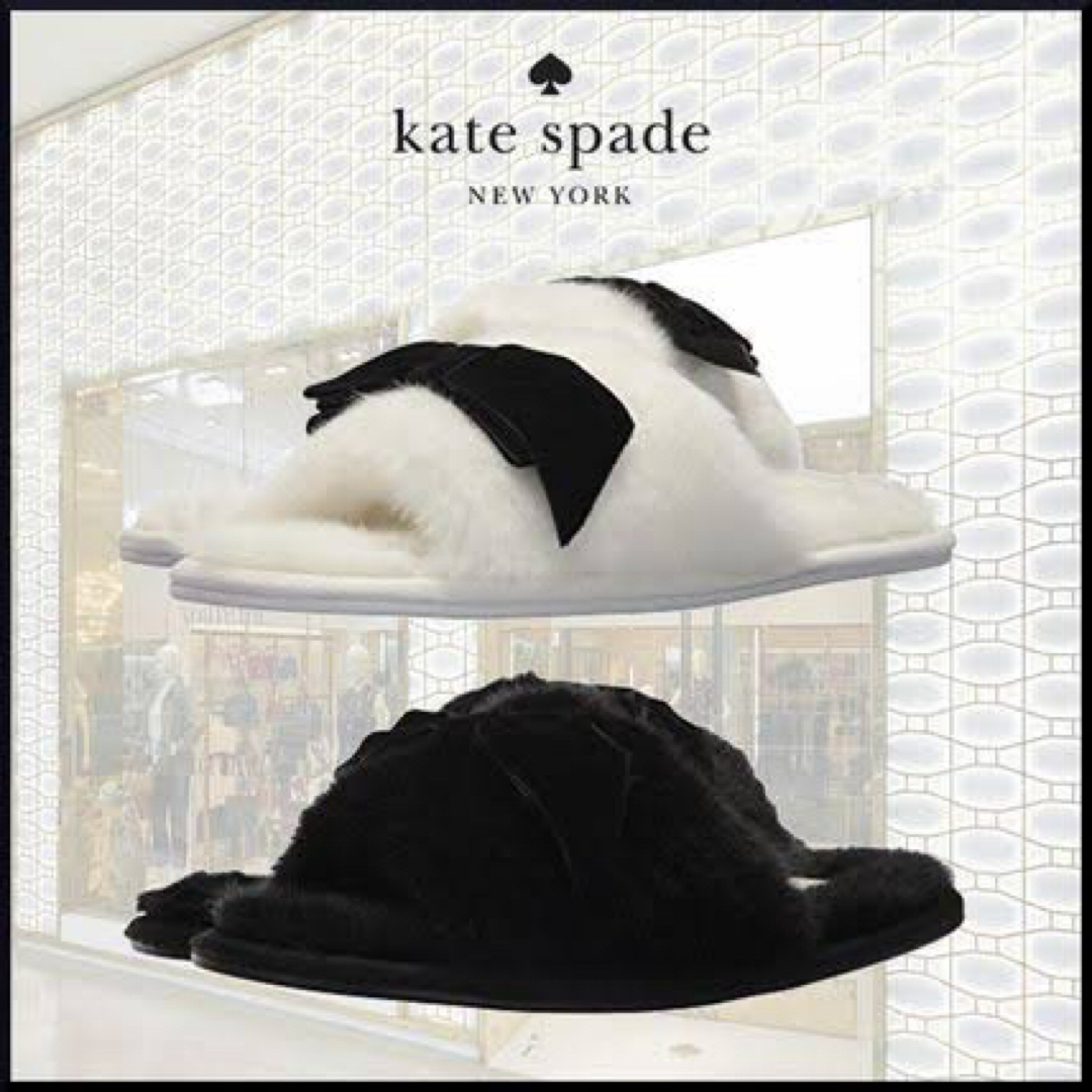 kate spade new york(ケイトスペードニューヨーク)のkate spade ルームシューズ インテリア/住まい/日用品のインテリア小物(スリッパ/ルームシューズ)の商品写真