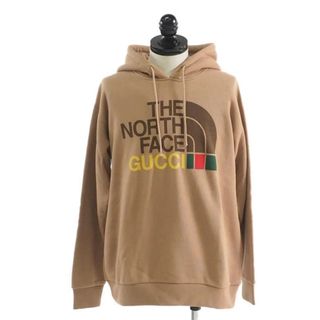 グッチ(Gucci)のGUCCI GUCCI×The North Face コットンジャージ:XS(パーカー)