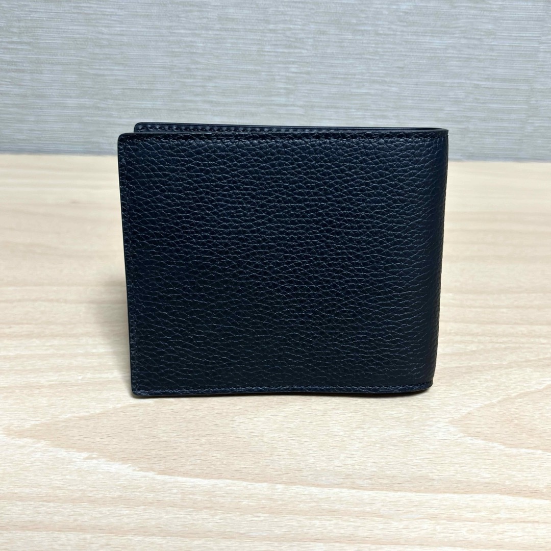 ✨新品未使用✨ MONTBLANC モンブラン レザー 二つ折り財布 ブラック