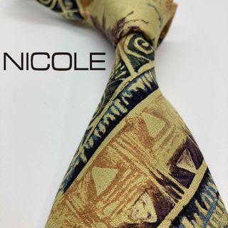 【新品】NICOLE/ニコル　ネクタイ　総柄