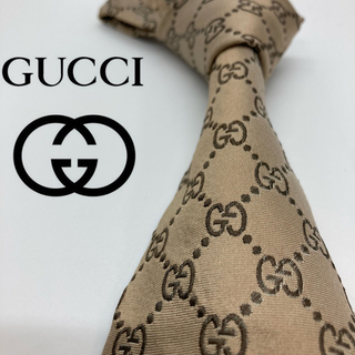 Gucci - 【美品】GUCCI/グッチ　ネクタイ　G柄