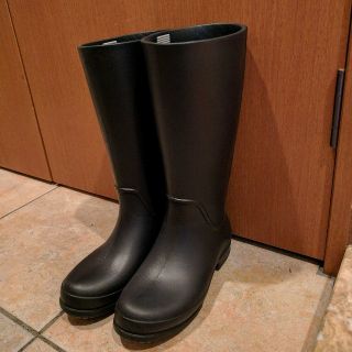 クロックス(crocs)のクロックス　長靴　美品(レインブーツ/長靴)