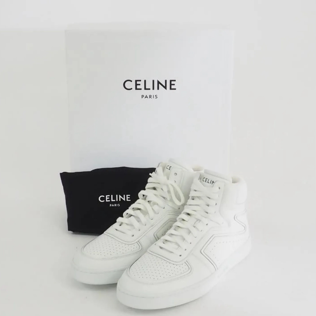 celine(セリーヌ)のCELINE ハイカットスニーカー:45 メンズの靴/シューズ(スニーカー)の商品写真