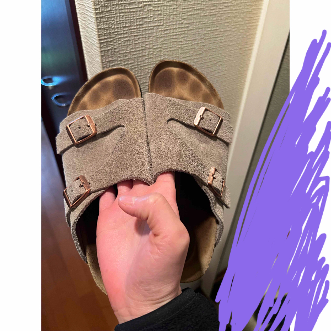 BIRKENSTOCK(ビルケンシュトック)のビルケン　チューリッヒ？ レディースの靴/シューズ(サンダル)の商品写真