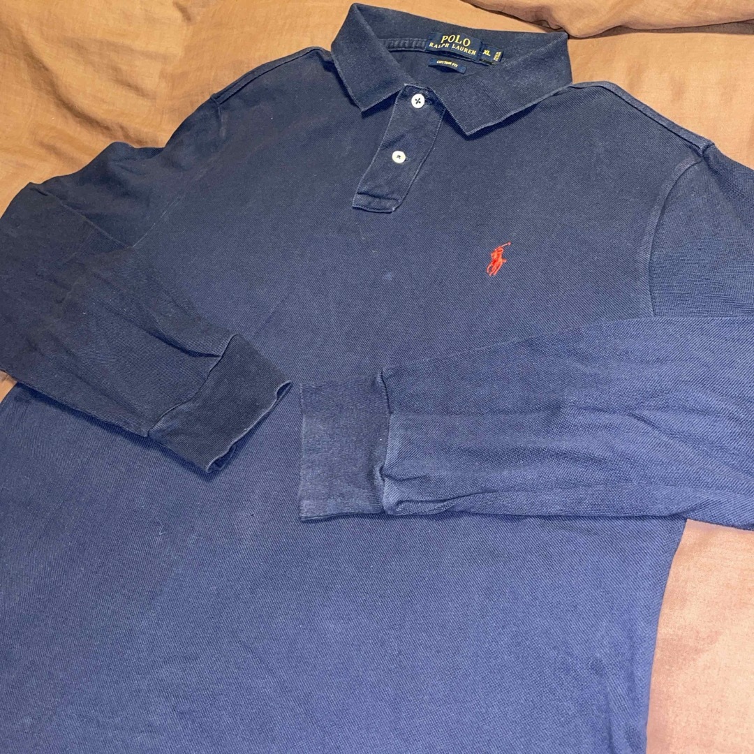 POLO RALPH LAUREN(ポロラルフローレン)のポロ ラルフローレン POLO RALPH LAUREN 長袖 ポロシャツ XL メンズのトップス(シャツ)の商品写真