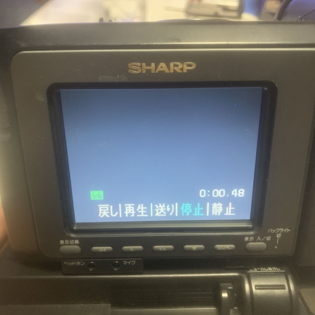 SHARP(シャープ)のSHARP VideoHi8 HANDYCAM  VL-HL50 スマホ/家電/カメラのカメラ(ビデオカメラ)の商品写真