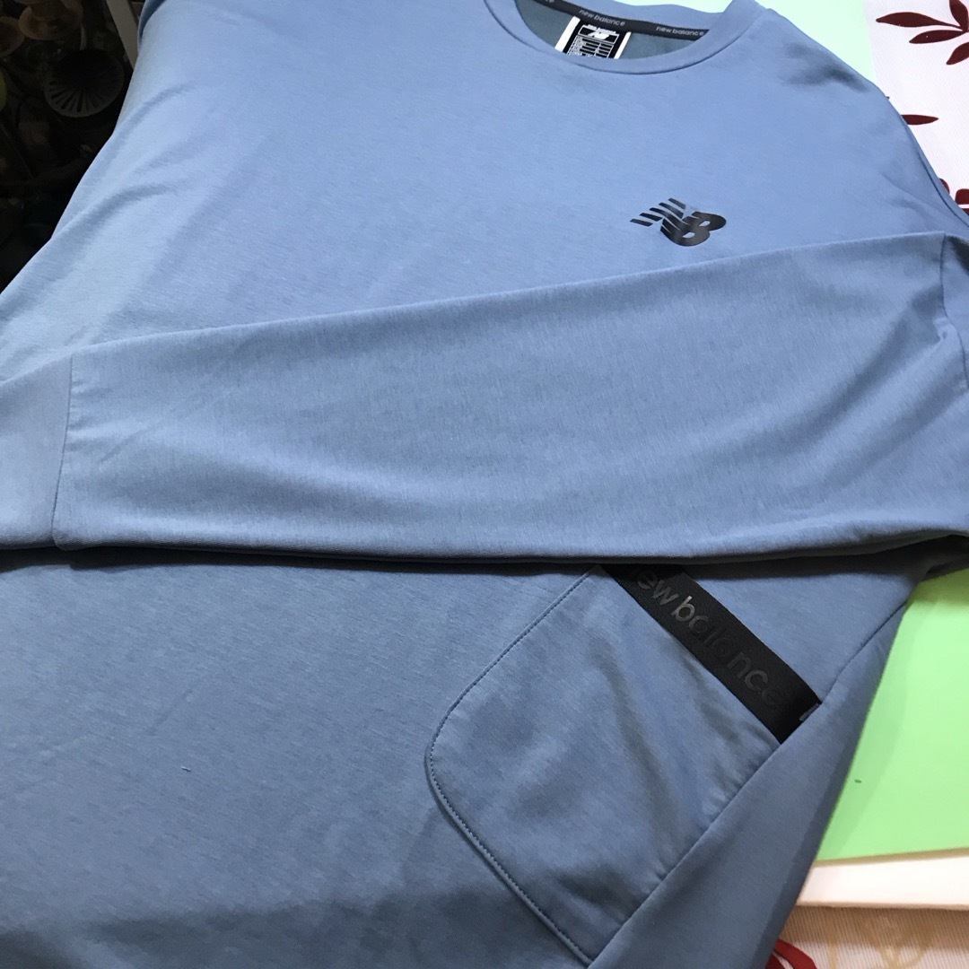 New Balance(ニューバランス)のニューバランス……紳士、長袖アウター…(XLサイズ) メンズのトップス(Tシャツ/カットソー(七分/長袖))の商品写真