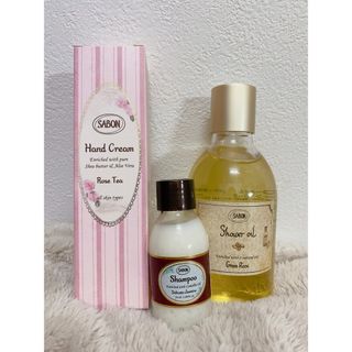 サボン(SABON)の最終価格！　SABON サボン　シャワーオイル ハンドクリーム シャンプー(ボディソープ/石鹸)