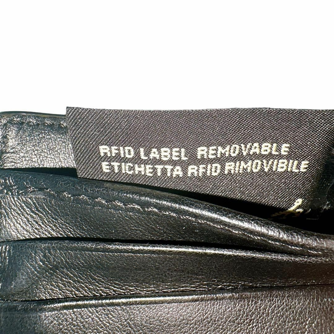 FENDI(フェンディ)のFENDI レザー　ブラック　レディース　長財布 レディースのファッション小物(財布)の商品写真