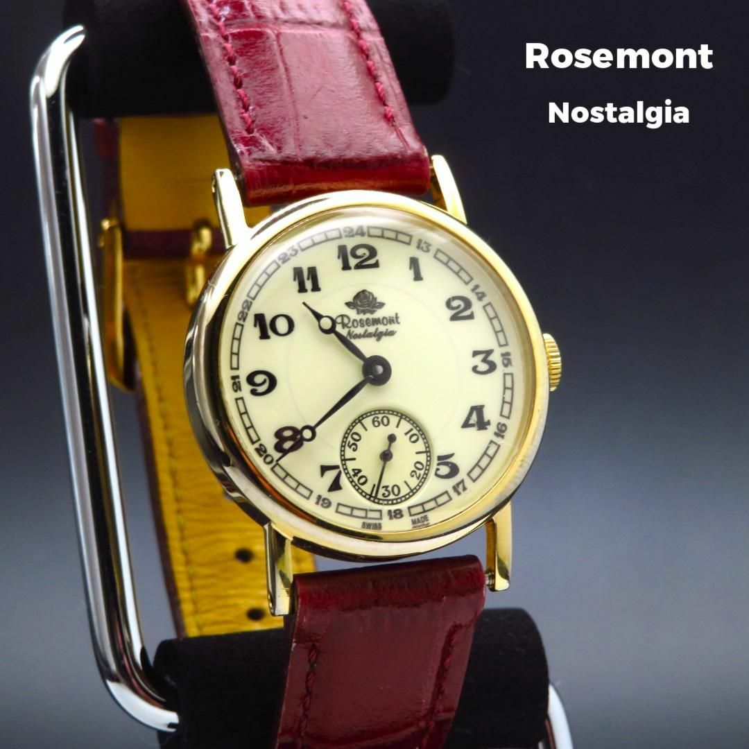 Rosemont(ロゼモン)のRosemont Nostalgia 腕時計 スモールセコンド スイス製 レディースのファッション小物(腕時計)の商品写真