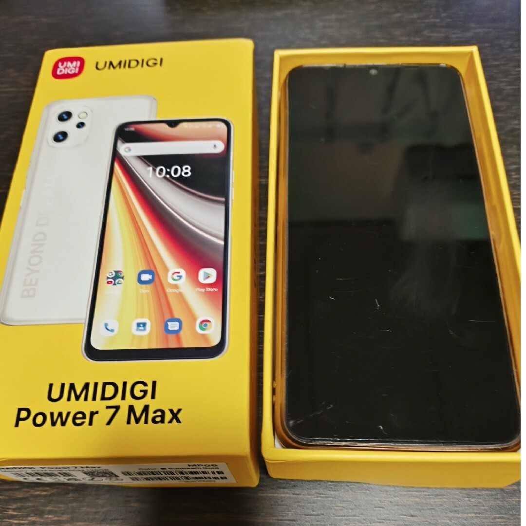 UMIDIGI Power 7 Max  10000mAh 6GB+128GB スマホ/家電/カメラのスマートフォン/携帯電話(スマートフォン本体)の商品写真