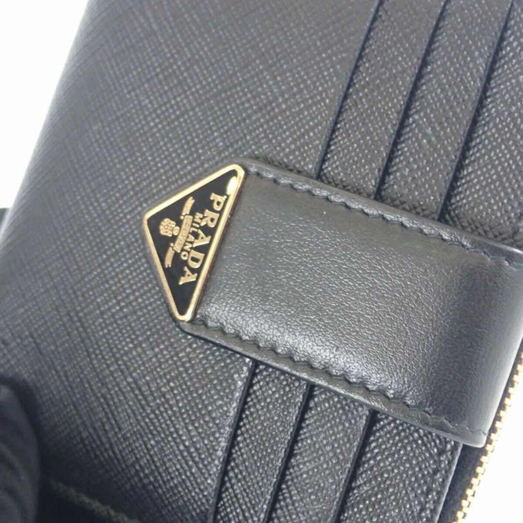 PRADA(プラダ)の【PRADA】　サフィアーノ タブ　折り財布　【二つ折】 レディースのファッション小物(財布)の商品写真