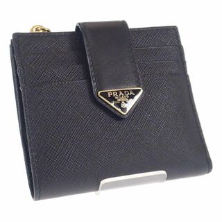 プラダ(PRADA)の【PRADA】　サフィアーノ タブ　折り財布　【二つ折】(財布)