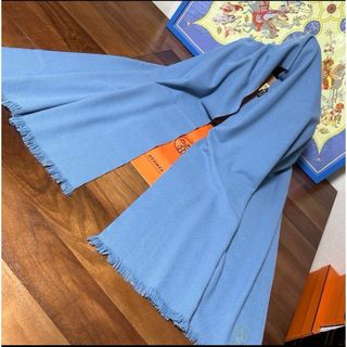 エルメス(Hermes)のエルメス　カシミア　ストール　ショール　カシミヤ　大判　シャネル　フォクシー(ストール/パシュミナ)