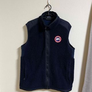 カナダグース(CANADA GOOSE)のカナダグース　フリースベスト　Lサイズ　サザビーリーグ(ダウンベスト)