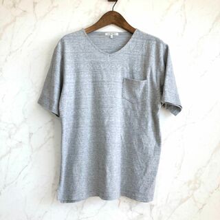 グローバルワーク(GLOBAL WORK)の【L】GLOBAL WORK   グローバルワーク　カットソー　ニット　Vネック(Tシャツ/カットソー(半袖/袖なし))