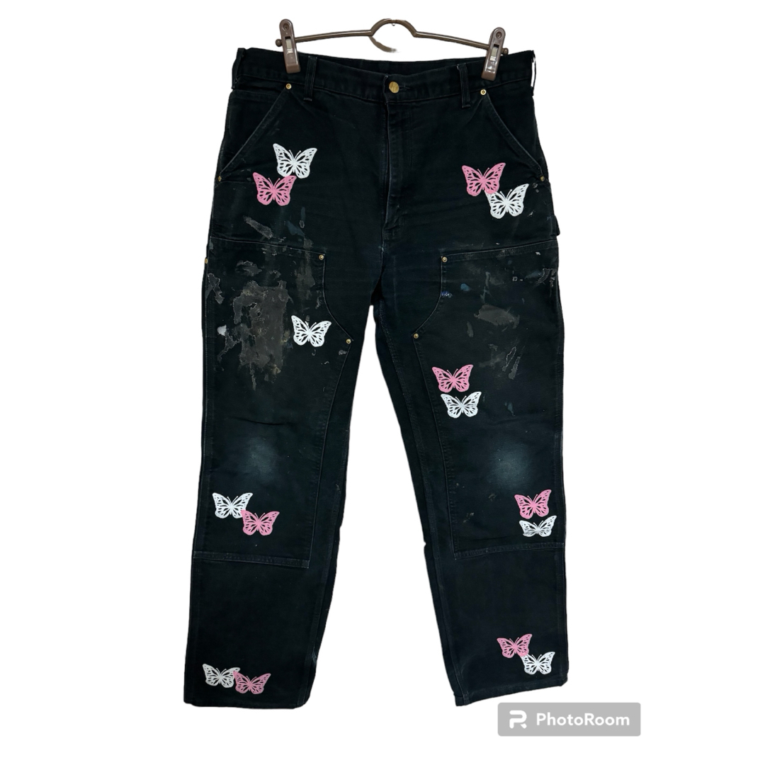 carhartt(カーハート)のAbout Dreams Butterfly Carhartt ペインターパンツ メンズのパンツ(ペインターパンツ)の商品写真