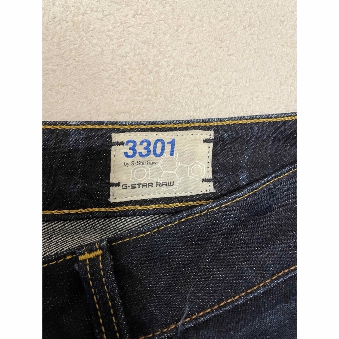 G-STAR RAW(ジースター)のG-STAR RAW インディゴ デニム  ジーパン 33インチ メンズのパンツ(デニム/ジーンズ)の商品写真