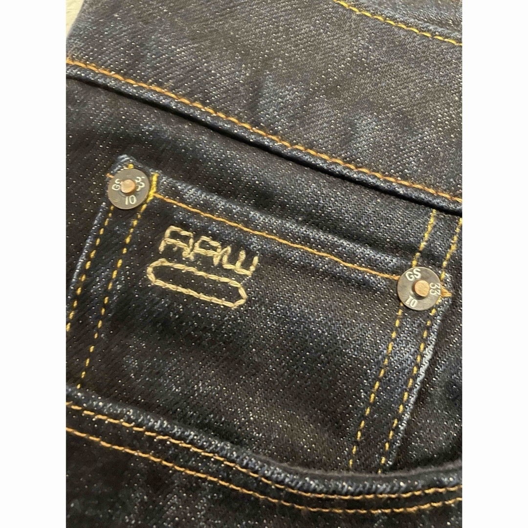 G-STAR RAW(ジースター)のG-STAR RAW インディゴ デニム  ジーパン 33インチ メンズのパンツ(デニム/ジーンズ)の商品写真