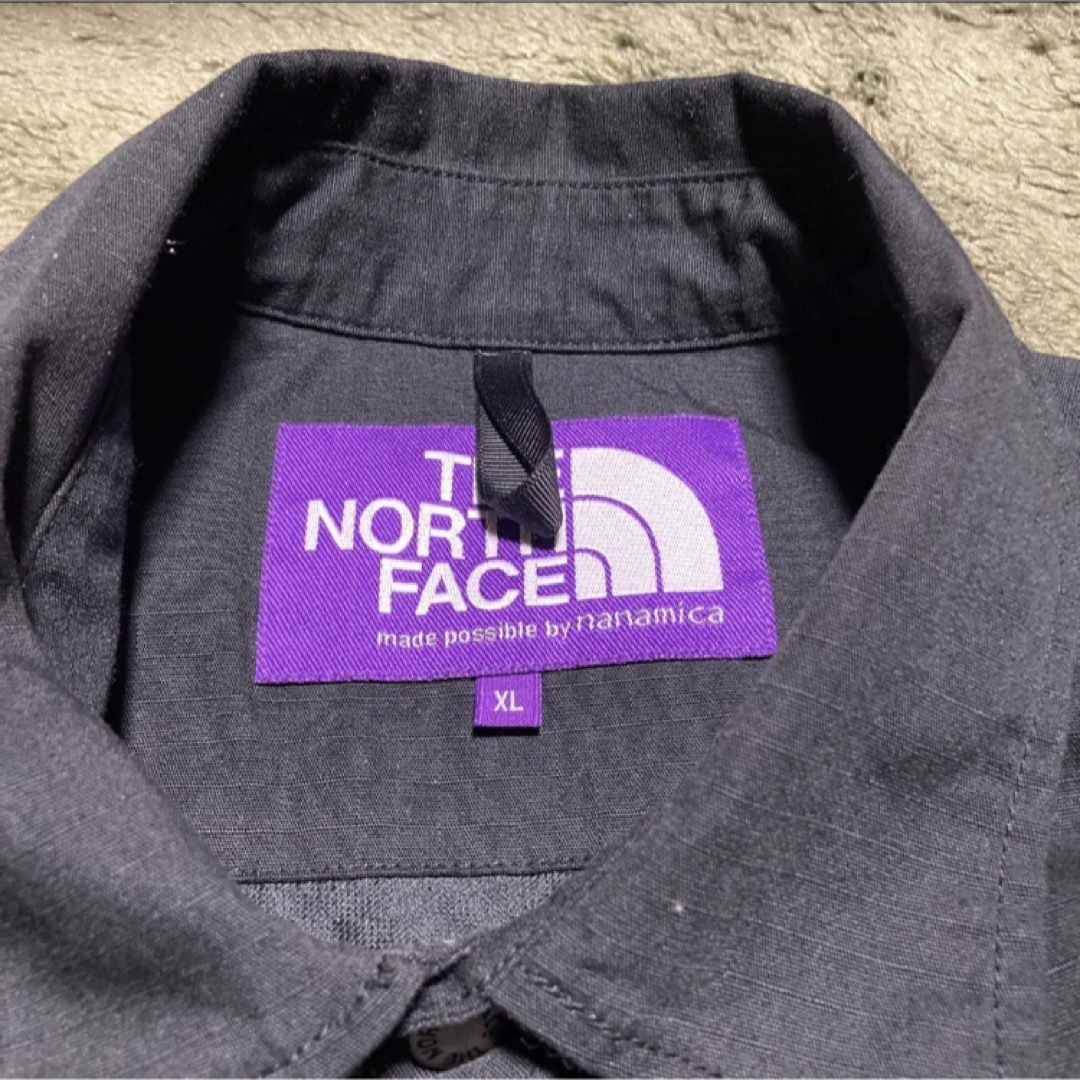 THE NORTH FACE(ザノースフェイス)のノースフェイス パープルレーベル NY2104N ブラック XL メンズのトップス(シャツ)の商品写真