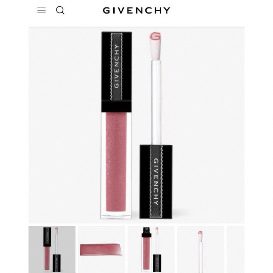 GIVENCHY(ジバンシィ)の新品　ジバンシイ　リップグロス　グロスアンテルディ コスメ/美容のベースメイク/化粧品(リップグロス)の商品写真