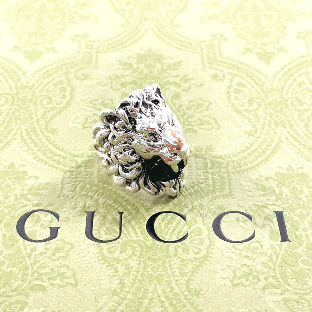 Gucci(グッチ)のグッチ リング・指輪 ライオンヘッド   シルバー メンズのアクセサリー(リング(指輪))の商品写真