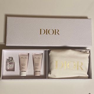 ディオール(Dior)のDior ディオール 香水、クリーム、ポーチのセット(サンプル/トライアルキット)