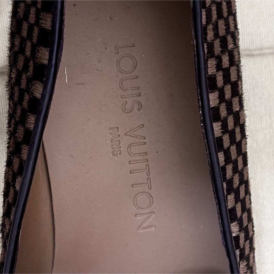 LOUIS VUITTON(ルイヴィトン)のルイヴィトン　ダミエハラコビジネスシューズ メンズの靴/シューズ(ドレス/ビジネス)の商品写真