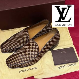 ルイヴィトン(LOUIS VUITTON)のルイヴィトン　ダミエハラコビジネスシューズ(ドレス/ビジネス)