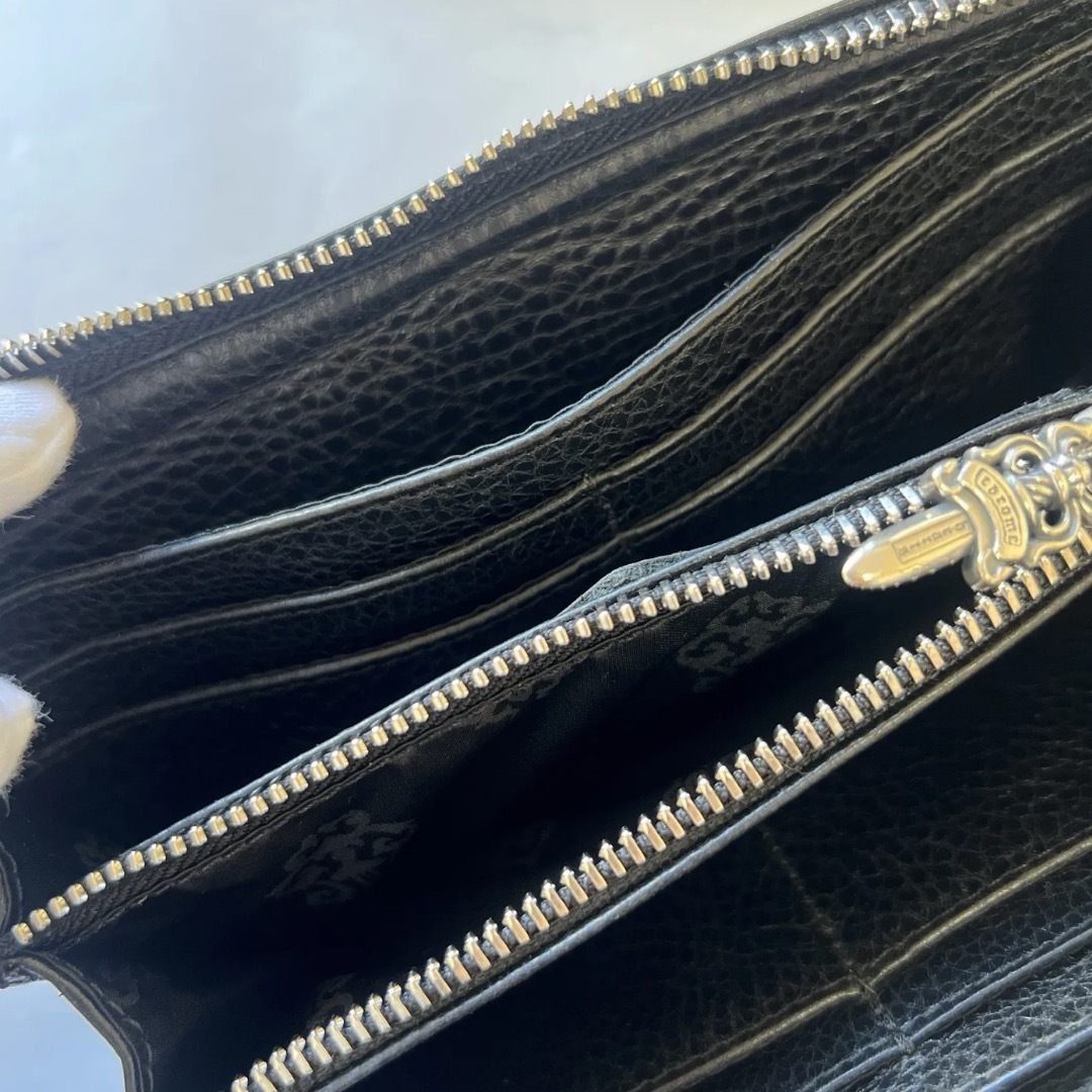 Chrome Hearts(クロムハーツ)のChrome Hearts クロムハーツ ZIP WALLET 長財布 メンズのファッション小物(長財布)の商品写真