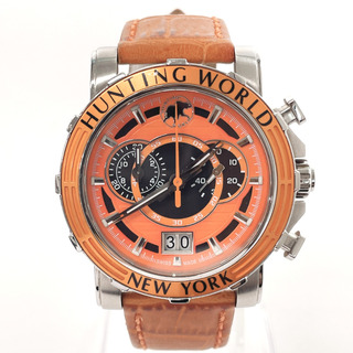 ハンティングワールド(HUNTING WORLD)のハンティングワールド 腕時計 ラクマ店  HW-913 シルバー(腕時計(アナログ))