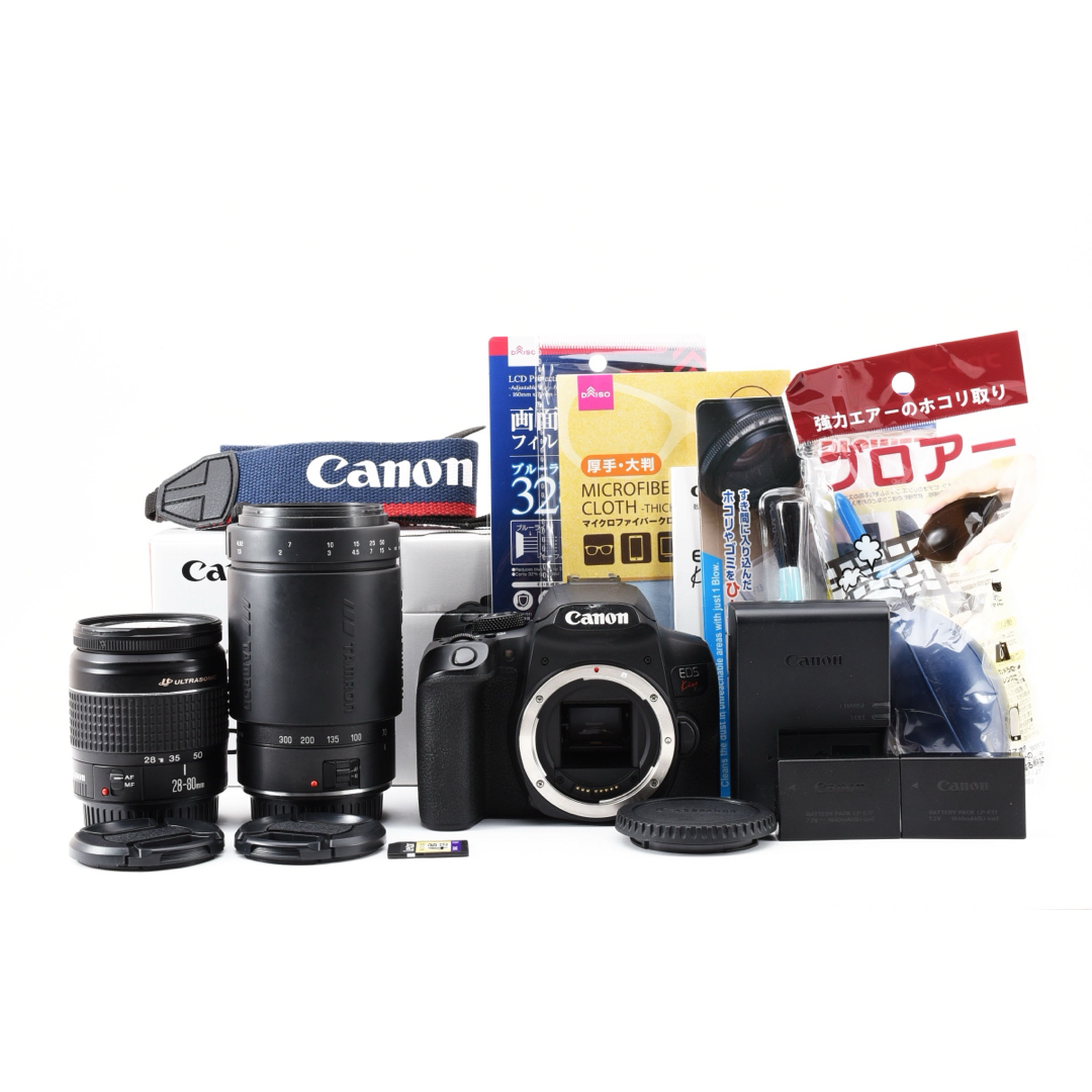保証付キャノン canon kiss x 10i 標準&望遠ダブルレンズセット - カメラ 保証付キャノン canon kiss x 10i 標準&望遠ダブルレンズセット - カメラ