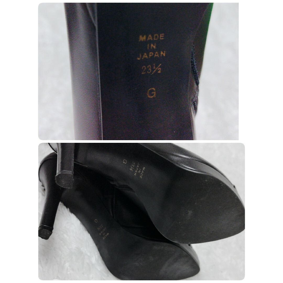 DIANA(ダイアナ)のダイアナ DIANA ショートブーツ ブーティ ピンヒール 黒 23.5 レディースの靴/シューズ(ブーティ)の商品写真