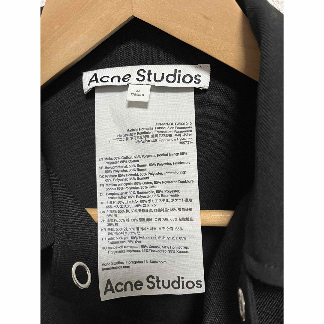 Acne studios ツイルジャケット 44 タグ付き Acne studios ツイルジャケット 44 タグ付き