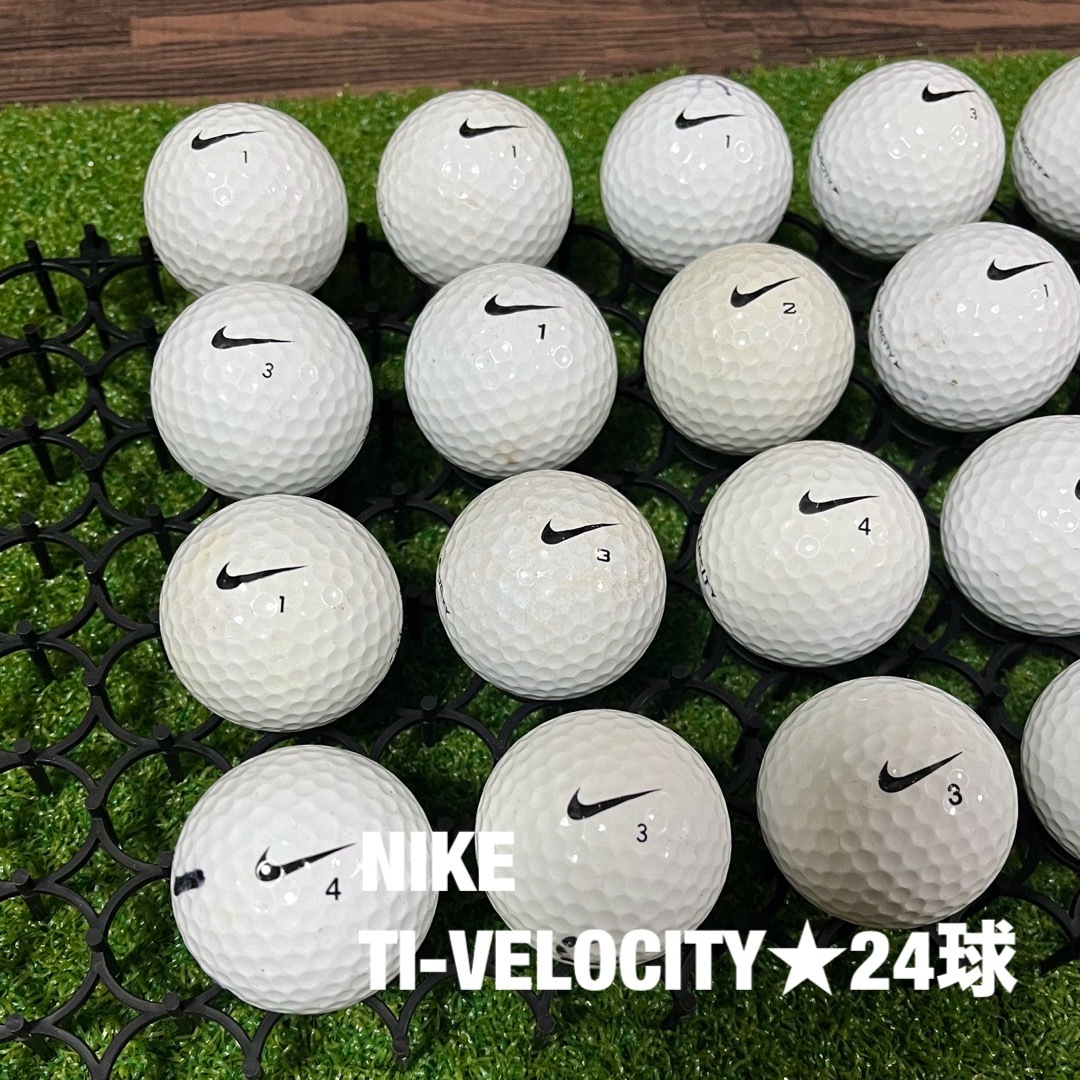 NIKE(ナイキ)のNIKE TI-VELOCITY☆24球　ABランク スポーツ/アウトドアのゴルフ(その他)の商品写真