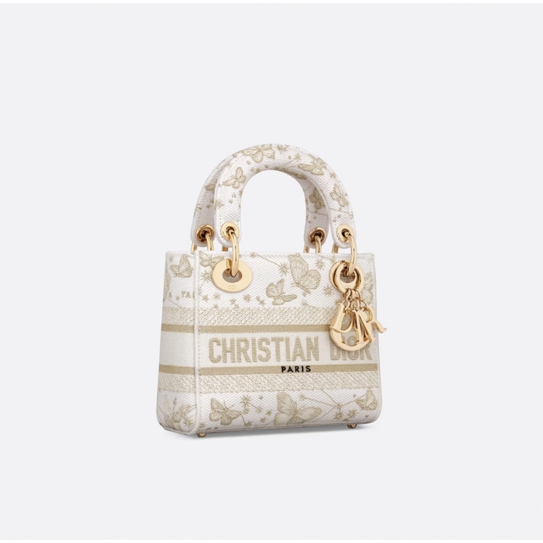 Christian Dior(クリスチャンディオール)の新品 完売 ディオール LADY D-LITE ミニバッグ Butterfly レディースのバッグ(ショルダーバッグ)の商品写真