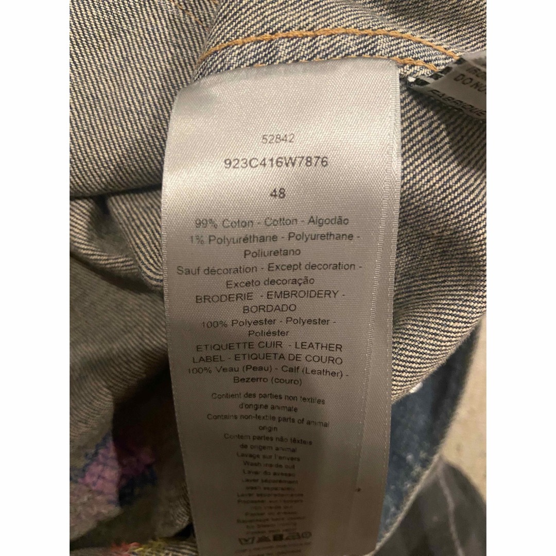 DIOR HOMME - Dior HOMME ディオールオム 19AW デニムジャケット DIOR HOMME - Dior HOMME ディオールオム 19AW デニムジャケット