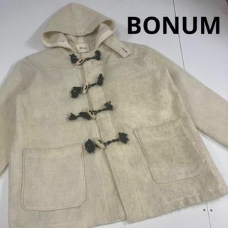 ボナム(Bonum)のBONUM ボナム　ダッフルコート　ミリタリー　ウール　USN 古着女子(ミリタリージャケット)