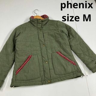 フェニックス(phenix)のphenix フェニックス　中綿　ジャケット　ブルゾン　リブニット　古着女子(ブルゾン)