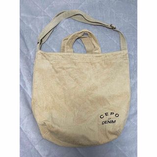 セポ(CEPO)の Cepo denim  バッグ ベージュ(トートバッグ)