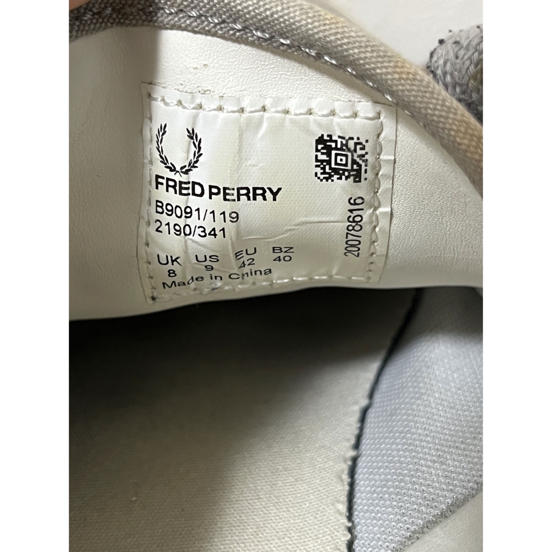 FRED PERRY(フレッドペリー)のフレッドペリー FRED PERRY メンズ スニーカー メンズの靴/シューズ(スニーカー)の商品写真