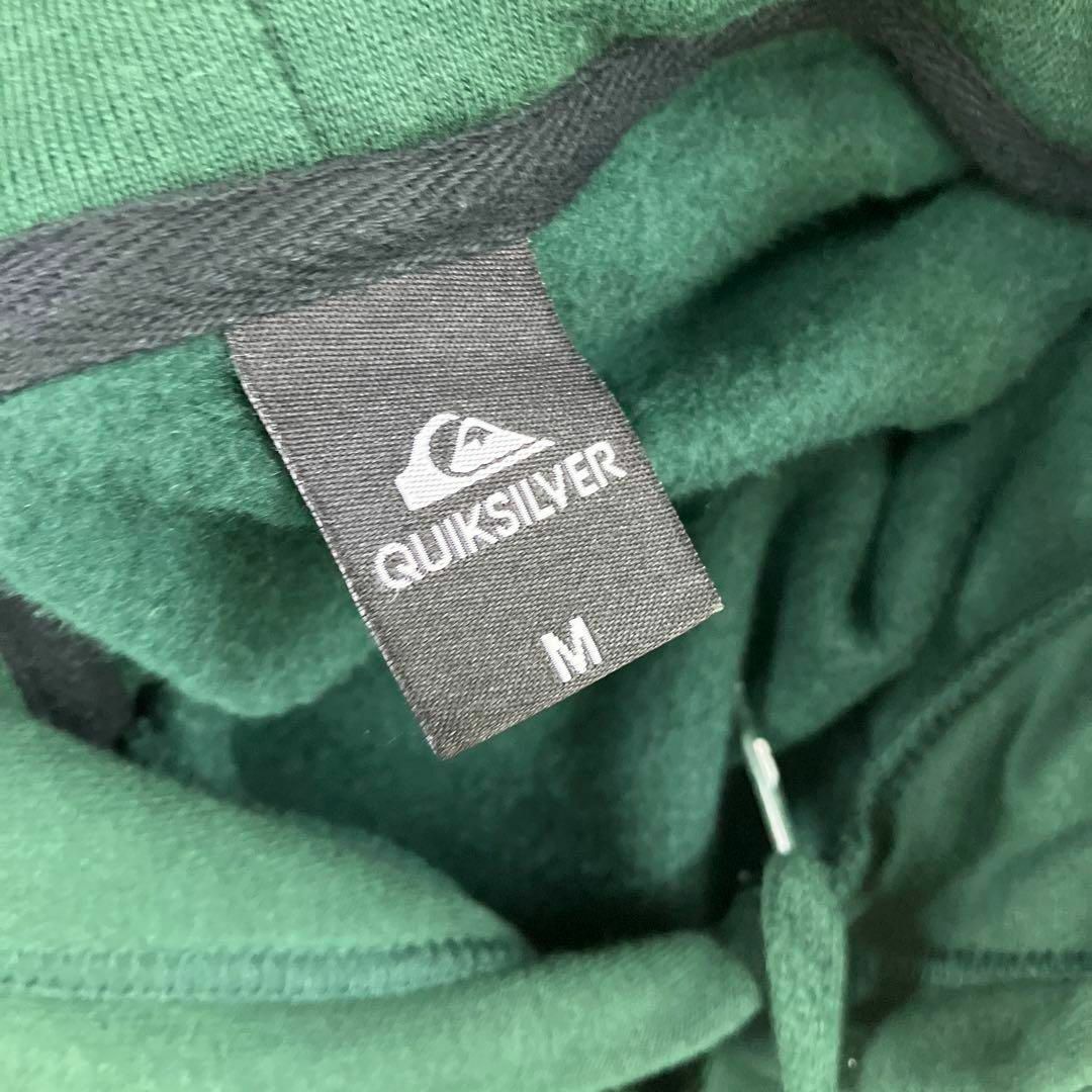 QUIKSILVER(クイックシルバー)のQUIKSILVER クイックシルバー　パーカー　M フェード　古着 メンズのトップス(パーカー)の商品写真