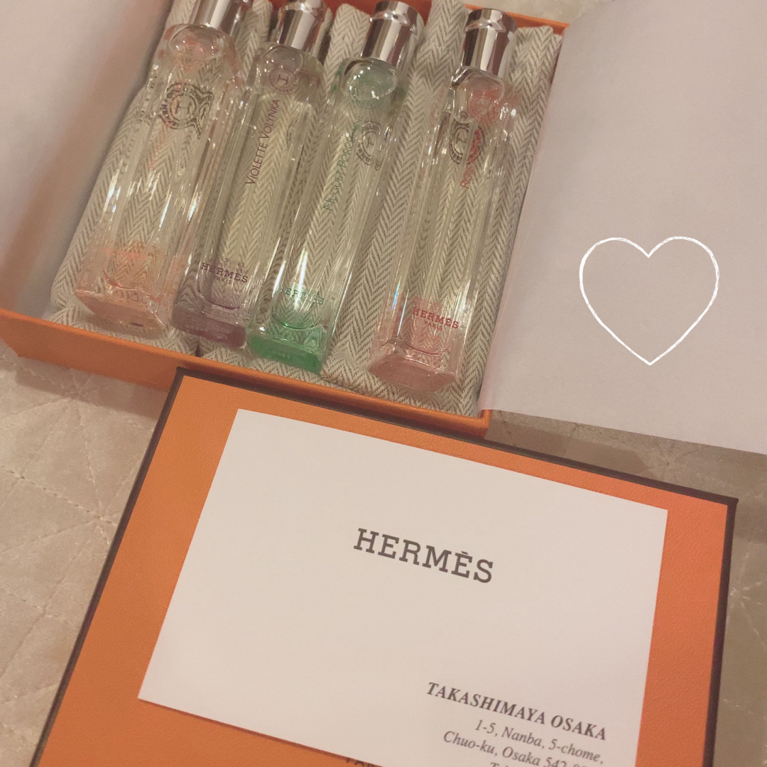 Hermes(エルメス)の新品 HERMES 香水 エルメッセンス 4本セット コスメ/美容の香水(香水(女性用))の商品写真